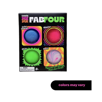 Teenie NeeDoh Fab Four Multipack