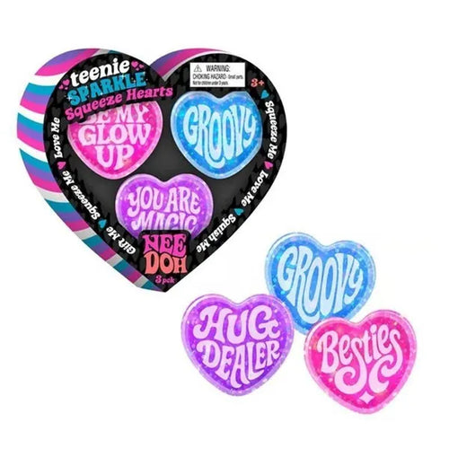 Teenie Squeeze Hearts NeeDoh