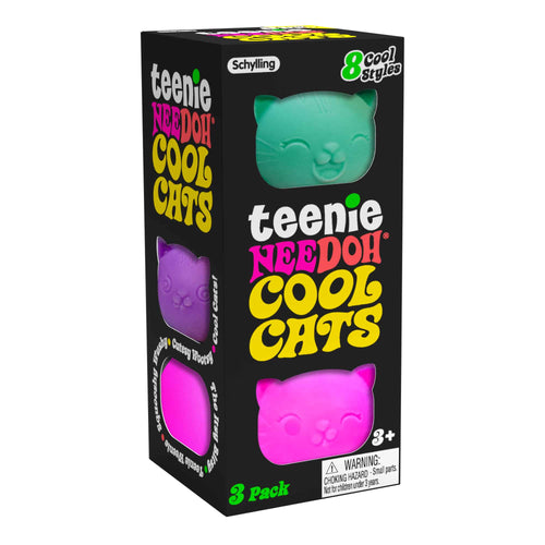 Teenie Cool Cats NeeDoh 3-Pack