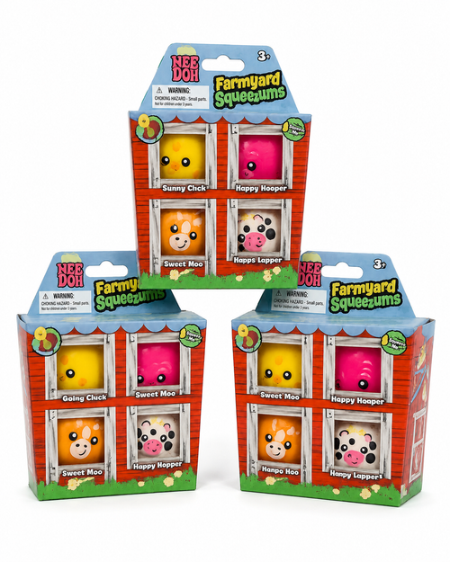 Farmyard Squeezums NeeDoh