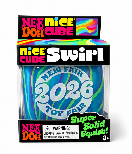 2026 Toy Fair Swirl Nice Cube NeeDoh