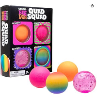 Teenie NeeDoh Quad Squad Multipack