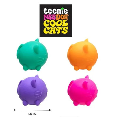 Teenie NeeDoh Cool Cats 4-Pack