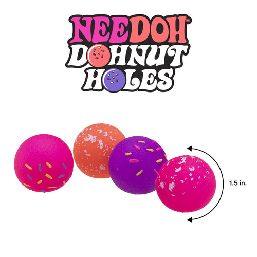 NeeDoh Dohnut Holes 4-Pack