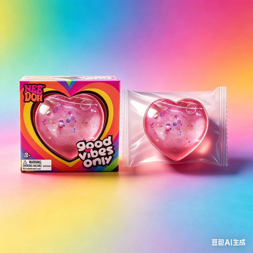 Good Vibes Only Squeeze Heart NeeDoh